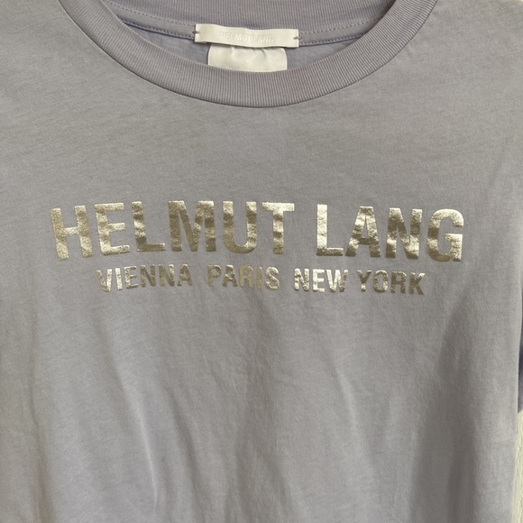 Helmut Lang LOGO PRINT SHORT SLEEVE T-SHIRT - Picture 3 of 5